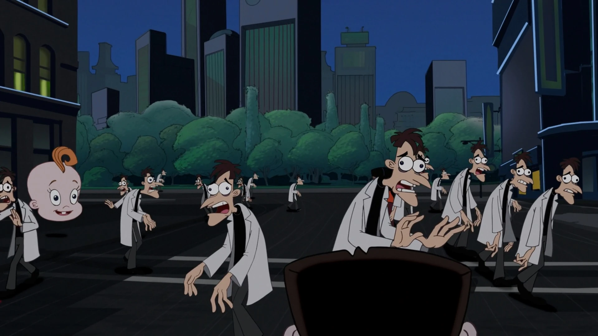 Image Giant Floating Baby Head in NOTLP.jpg Phineas and Ferb Wiki