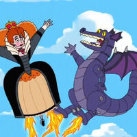 Giant Queen Elizabeth I Robot Phineas And Ferb Wiki Fandom