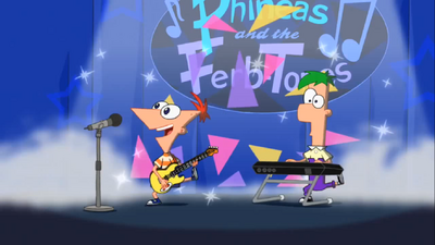 List Of Songs Phineas And Ferb Wiki Fandom - bacon hair gucci gang parody roblox id