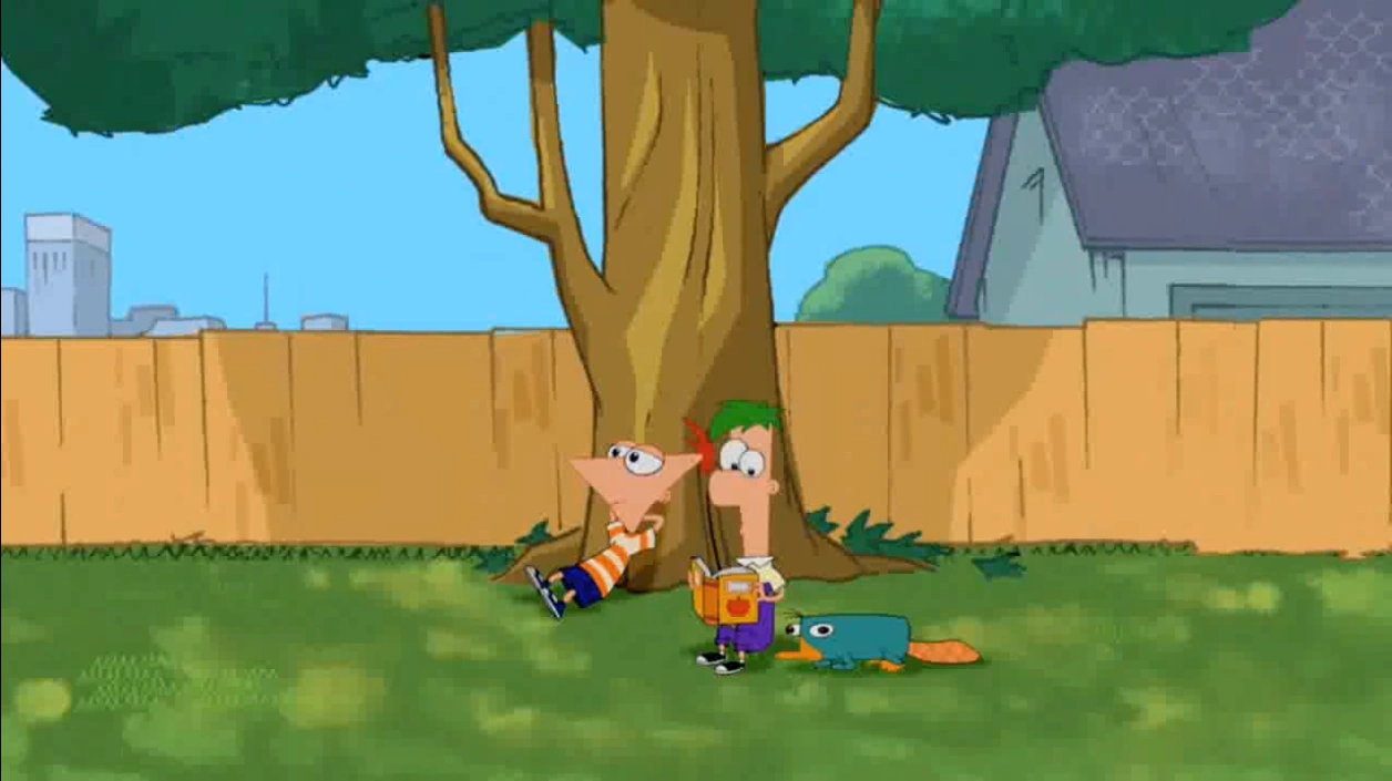 Image PF under a tree.png Phineas and Ferb Wiki FANDOM powered by