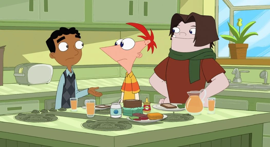 Image Teenage Phineas , Buford and Baljeet.JPG Phineas and Ferb