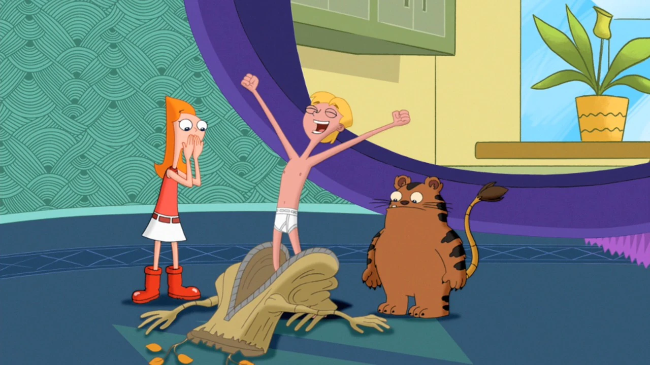 Image I'm free from the tree costume.jpg Phineas and Ferb Wiki