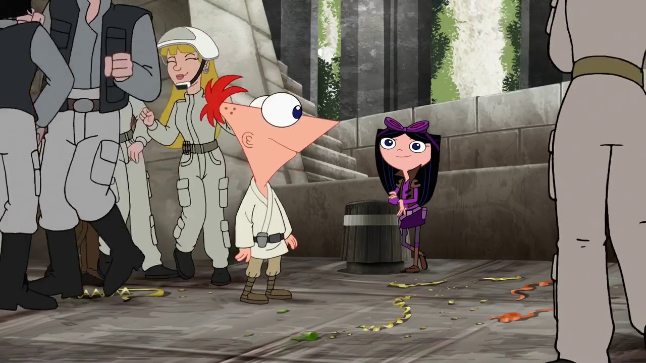 Image Phineas Having Responded To Pilot Isabella Phineas And