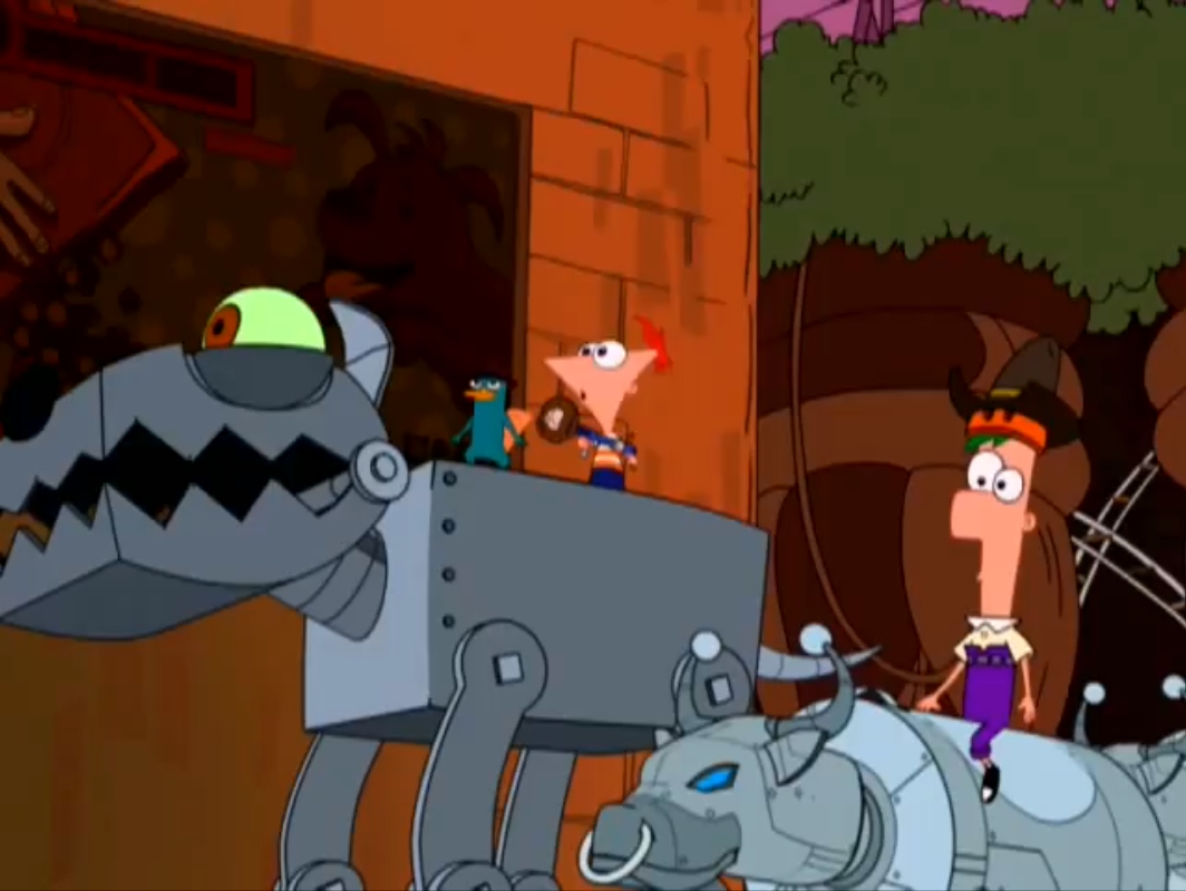 phineas and ferb robot dog
