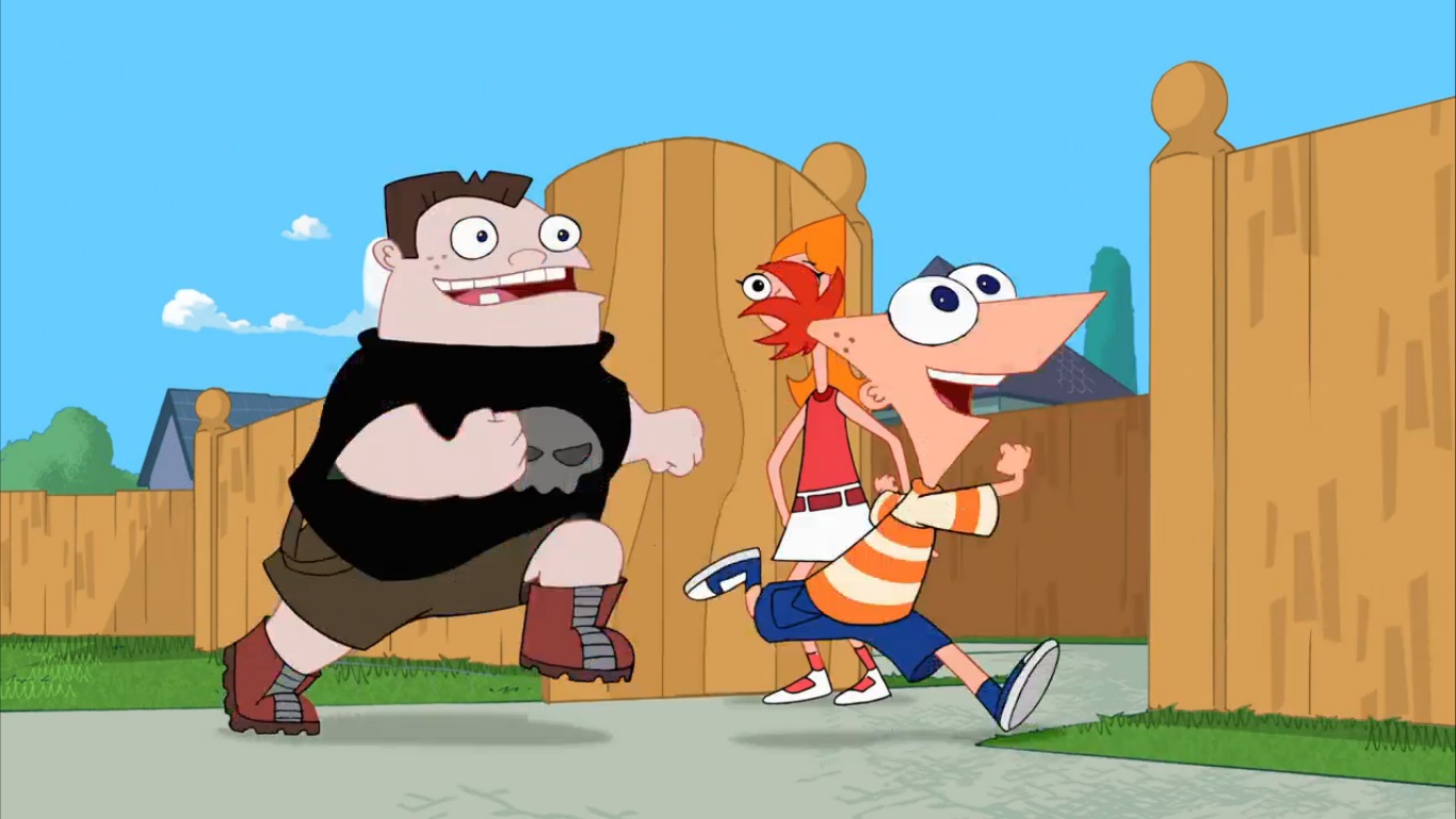 Image Phineas and Buford run past Candace.jpg Phineas and Ferb Wiki FANDOM powered by Wikia