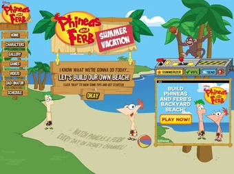 Summer Vacation Summerizer Phineas And Ferb Wiki Fandom