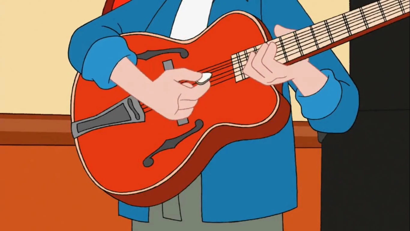 Image Close up of Danny's guitar.jpg Phineas and Ferb Wiki FANDOM