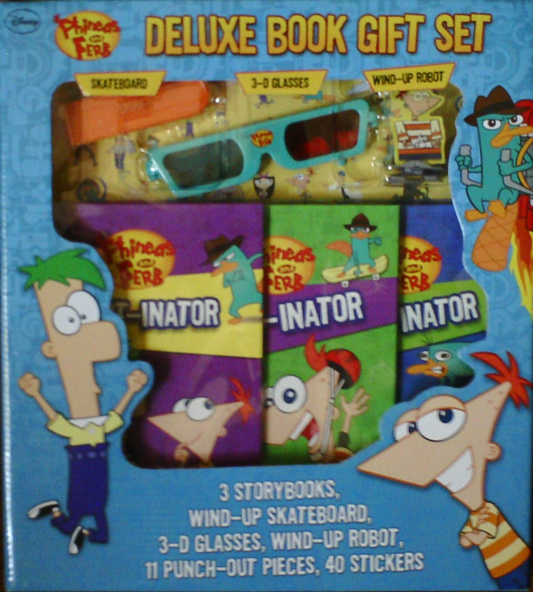 Image Phineas and Ferb Deluxe Book Gift Set.jpg Phineas and Ferb