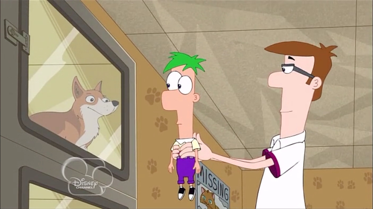 phineas and ferb robot dog