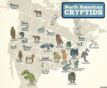 Map of Cryptid