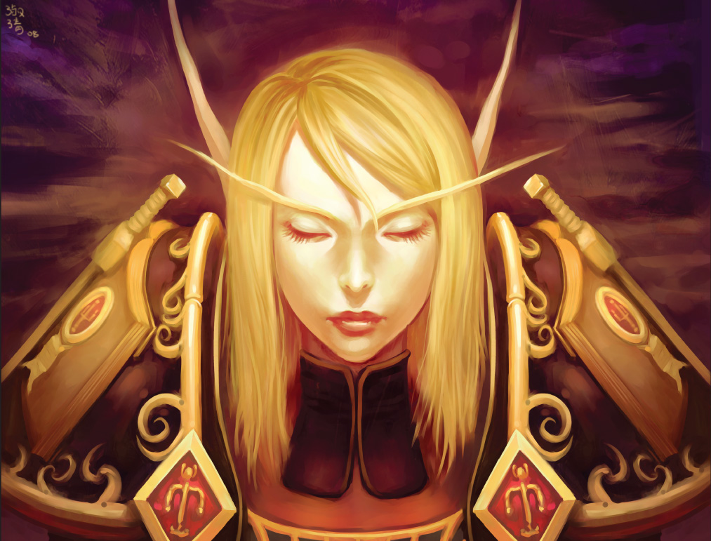 Racial Variant Blood Elf Paladin Blood Knight