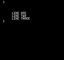 Cursor-example