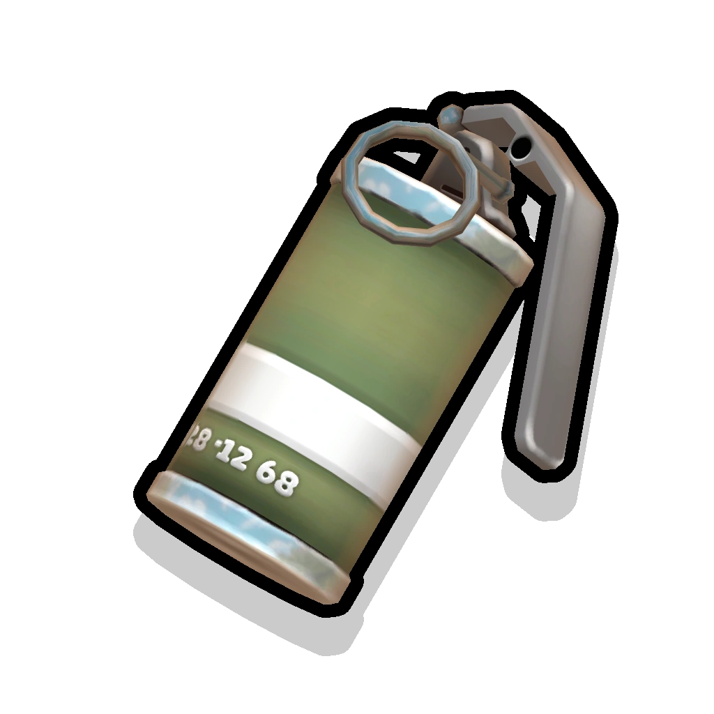 Burning Time 2 Minutes Smoke Grenade (White Color