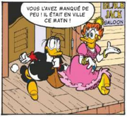 Goldie montre à Miss Tick la piste à suivre