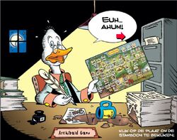Luc Glouton au sujet de l'arbre de Don Rosa