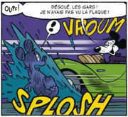 Ratino éclabousse Mickey