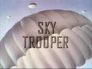 Title card Donald parachutiste