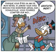 Nikola Trouvetou propose ses services à Picsou