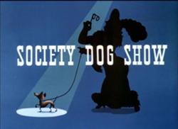 Society Dog Show - title card