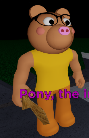 Pony Normal Piggy Alpha Wiki Fandom - zizzy roblox piggy pony piggy