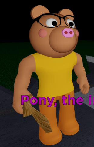 Pony Normal Piggy Alpha Wiki Fandom - pony piggy roblox infected