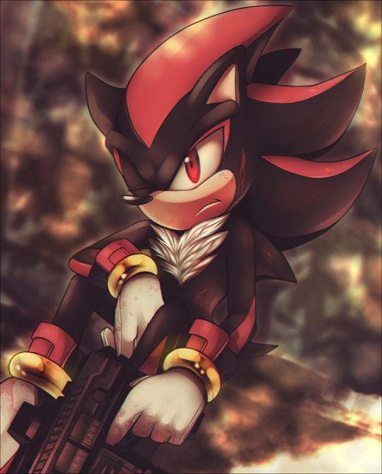 Shadow Sonic Boom Shadow Sonic Drawing