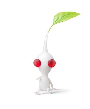 white pikmin plush