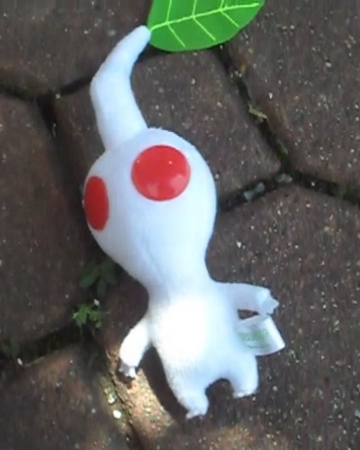 white pikmin plush