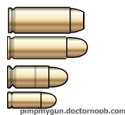 50AE 10x32MWC 45ACP 9x19NATO