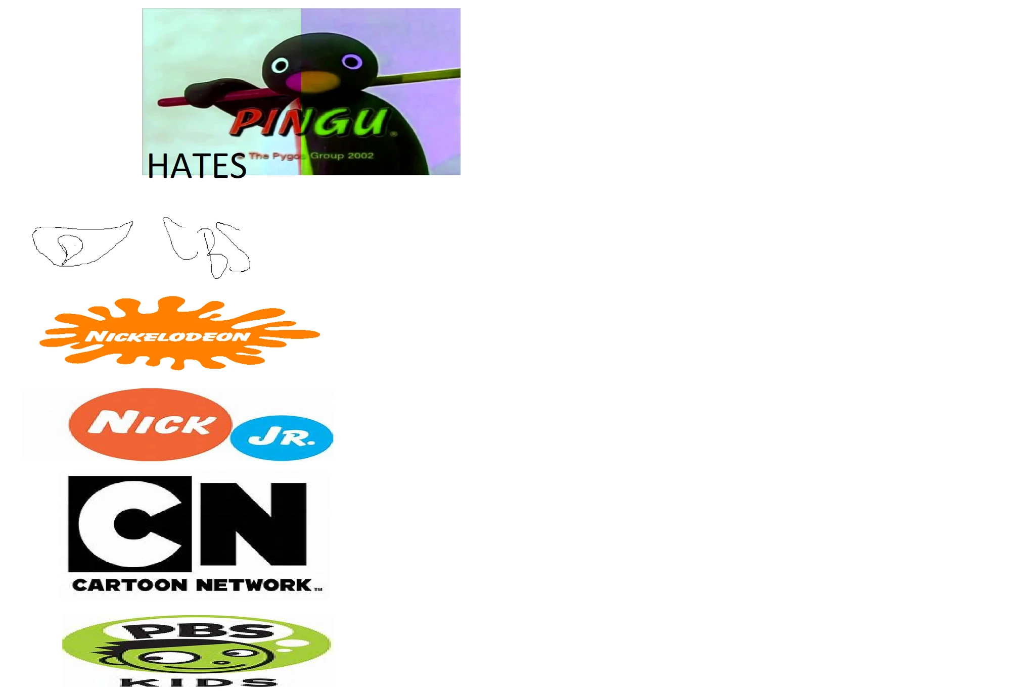 Top 10 Worst TV Channels Pingu Fanon Wiki FANDOM powered by Wikia