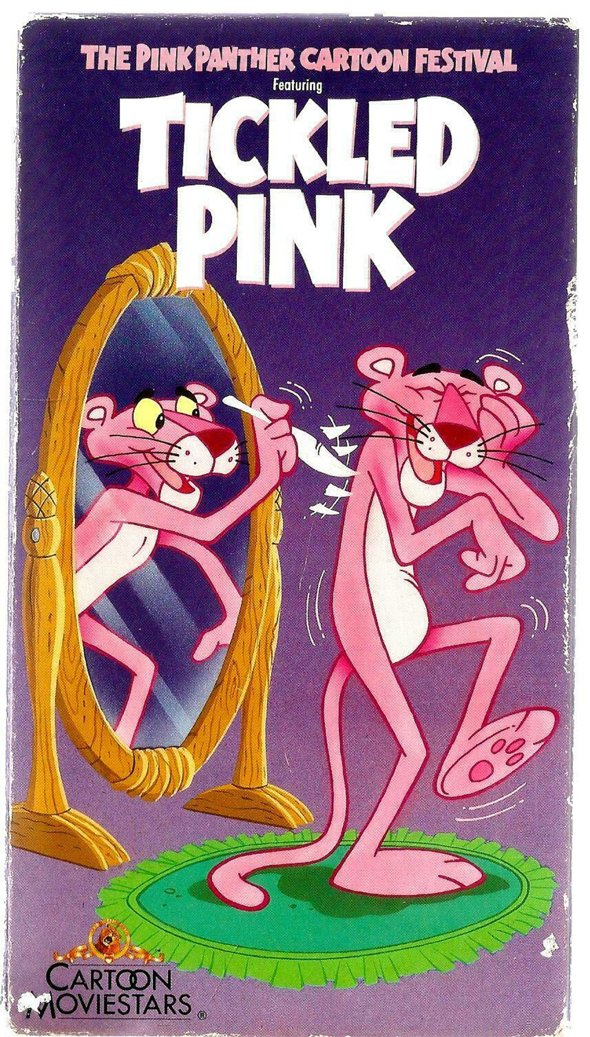 Tickled Pink VHS The Pink Panther Wiki Fandom