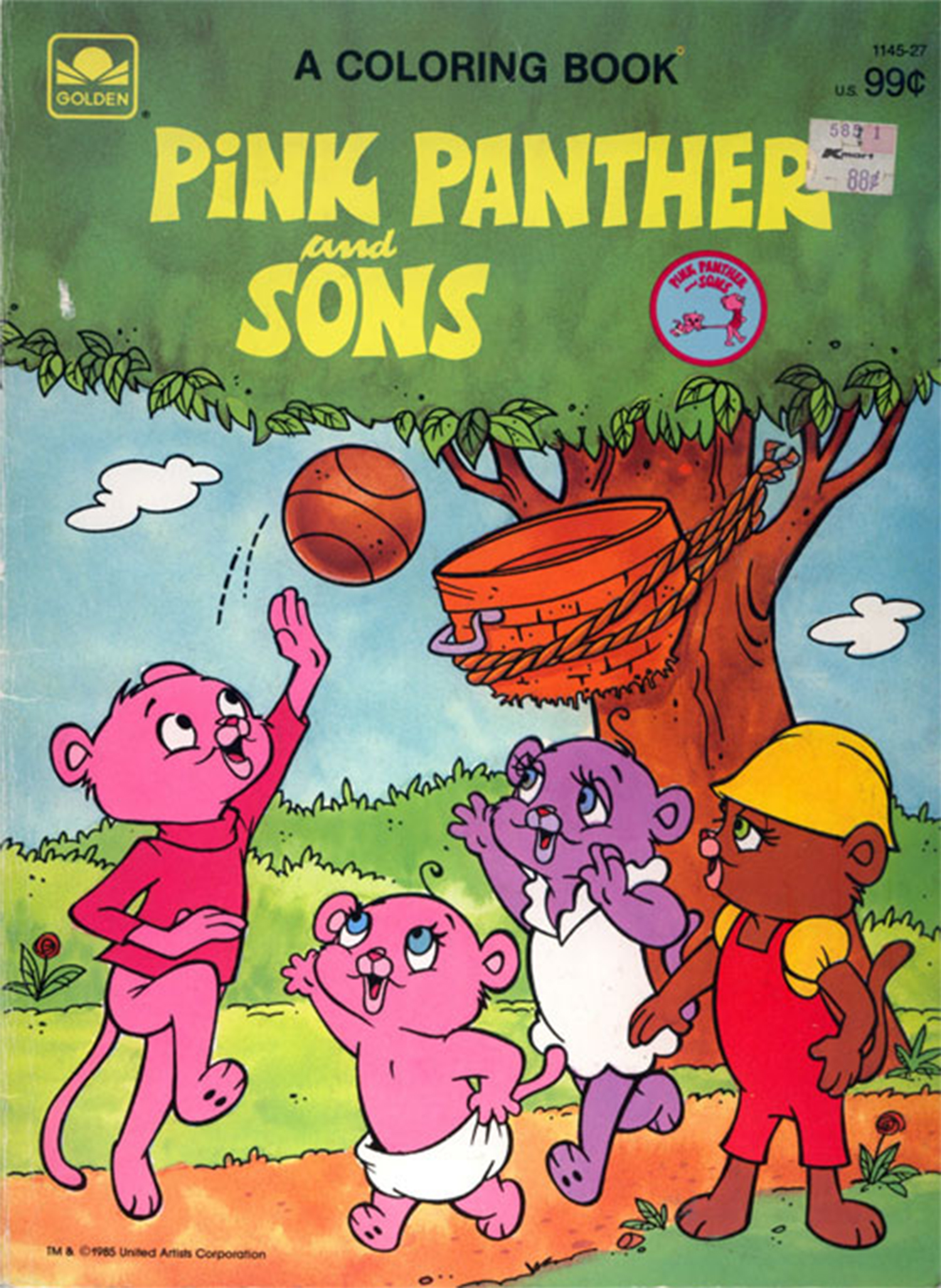 Pink Panther And Sons - A Coloring Book The Pink Panther Wiki - Pink Panther And Sons - A Coloring Book The Pink Panther Wiki