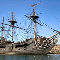 El Perla Negra Wiki Piratas Del Caribe Navegando Aguas