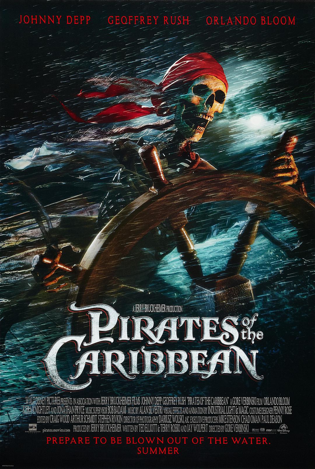 pirates of the caribbean the curse of the black pearl 1080p