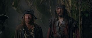 Scrum and Garheng joining Barbossa.