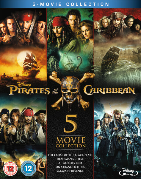 pirates of the caribbean movies in order