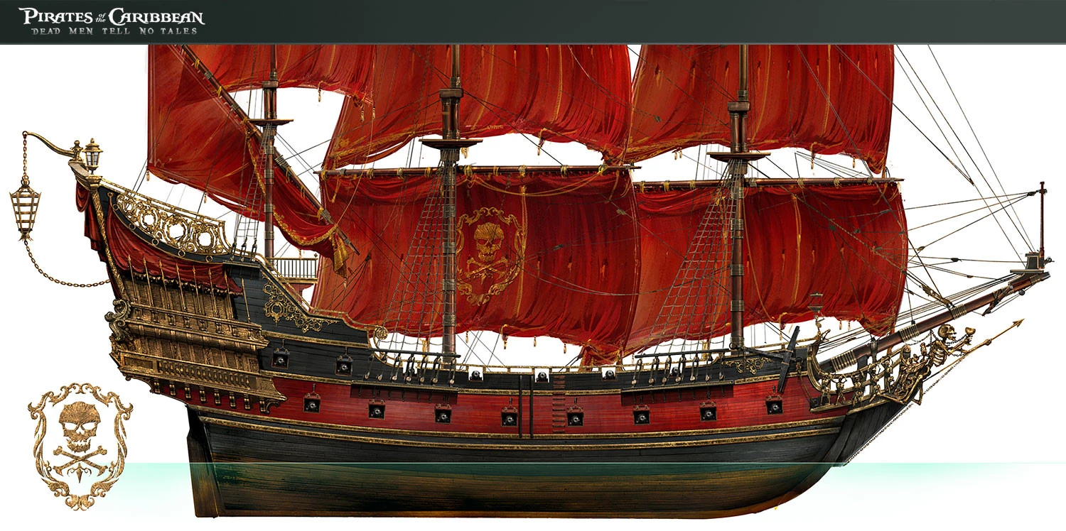 Image - DMTNT Concept Art Queen Anne's Revenge.jpg | PotC Wiki | FANDOM ...