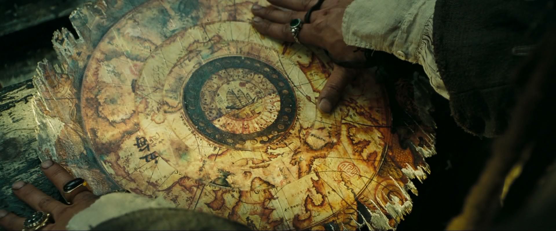 image jack turning charts awe jpg potc wiki fandom powered by pirate charts
