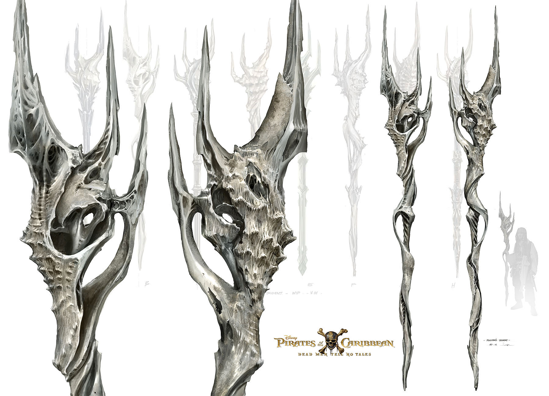 Image - DMTNT Concept Art Trident of Poseidon.jpg | PotC Wiki | FANDOM