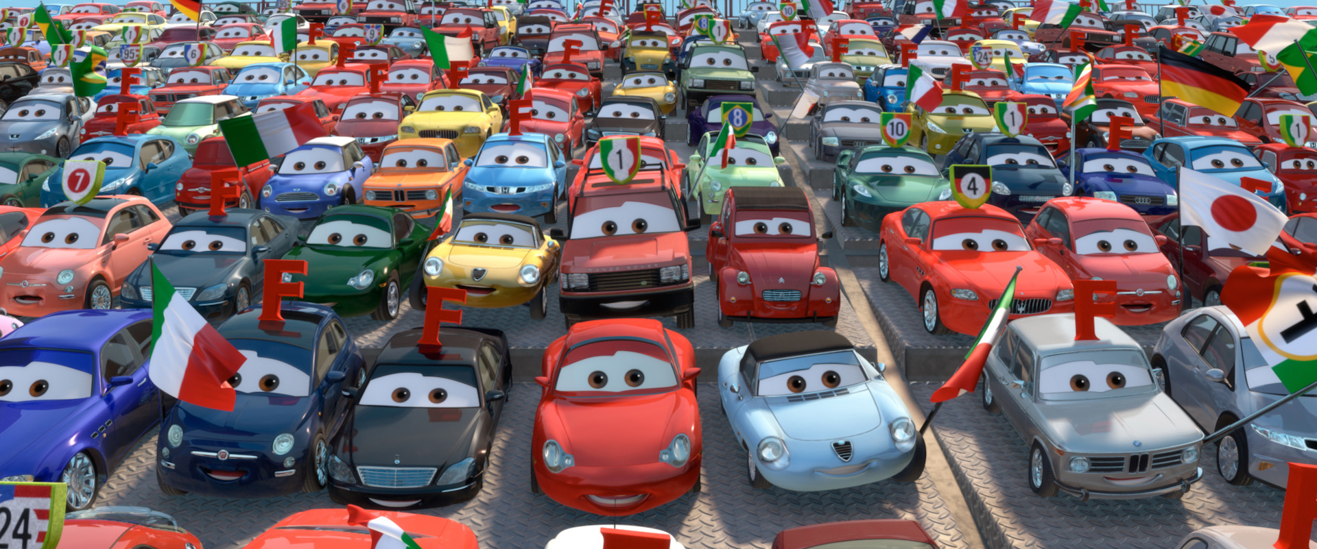 Image result for Crowd pixar