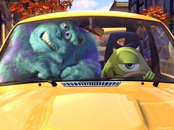 monsters inc new car