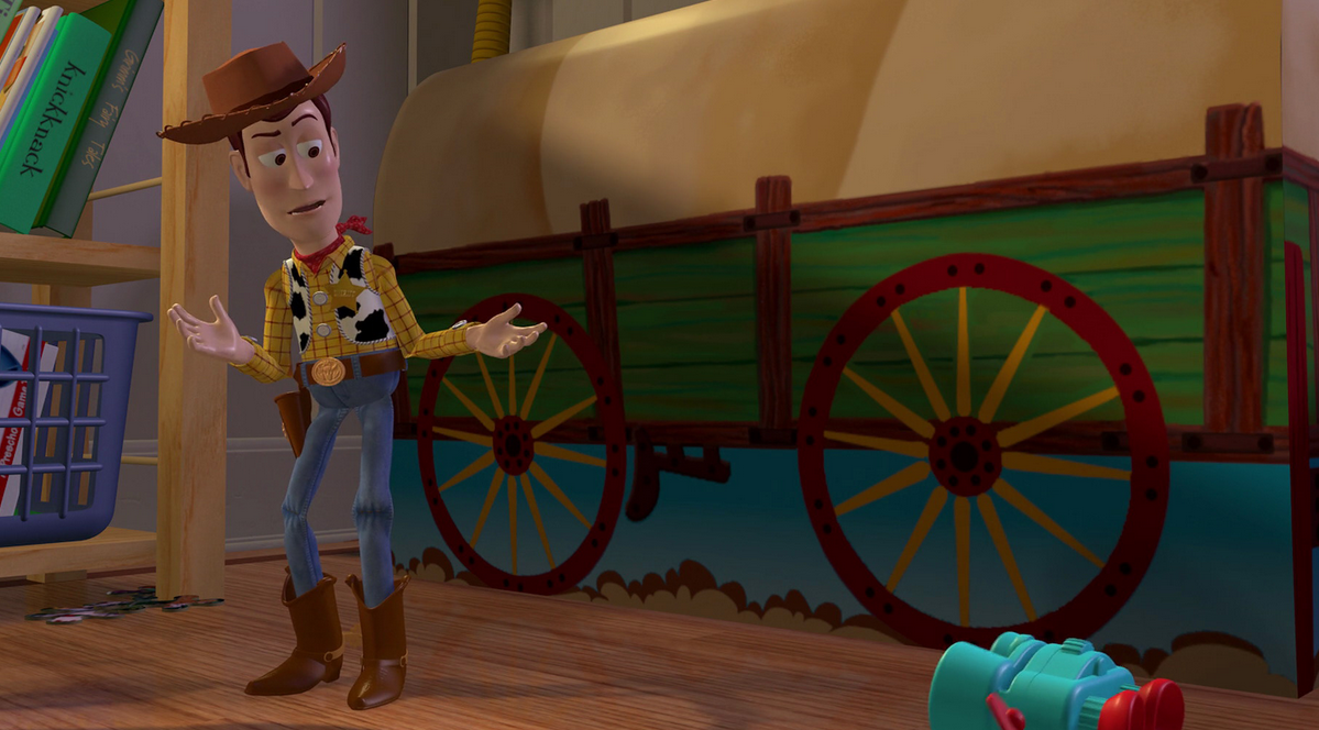 andy's toy box from toy story