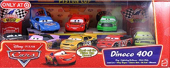 cars dinoco 400 set