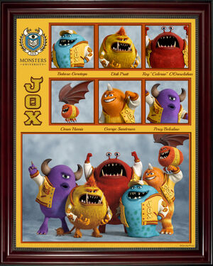 JOX Monsters university 1