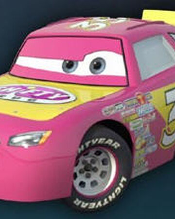 disney cars pink car