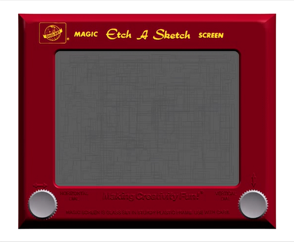 ETCH A SKETCH Magic Screen FULL SIZE BRAND NEW Vintage Classic DISNEY TOY STORY 