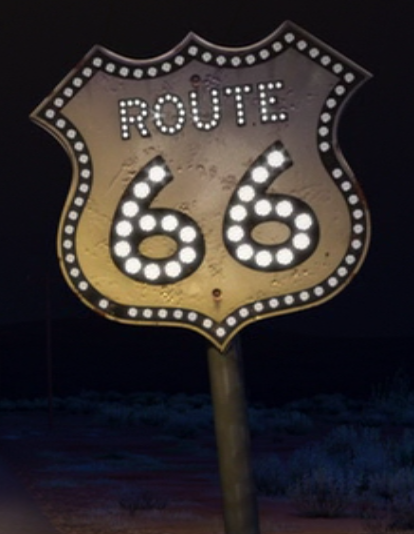 pixar cars route 66