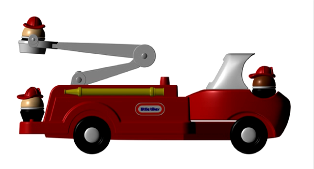 toy story toddle tots fire truck