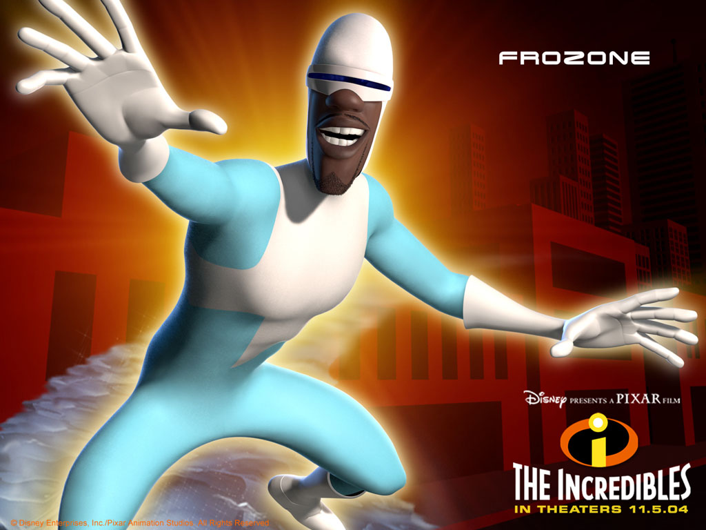 The Incredibles: Frozone Minecraft Skin