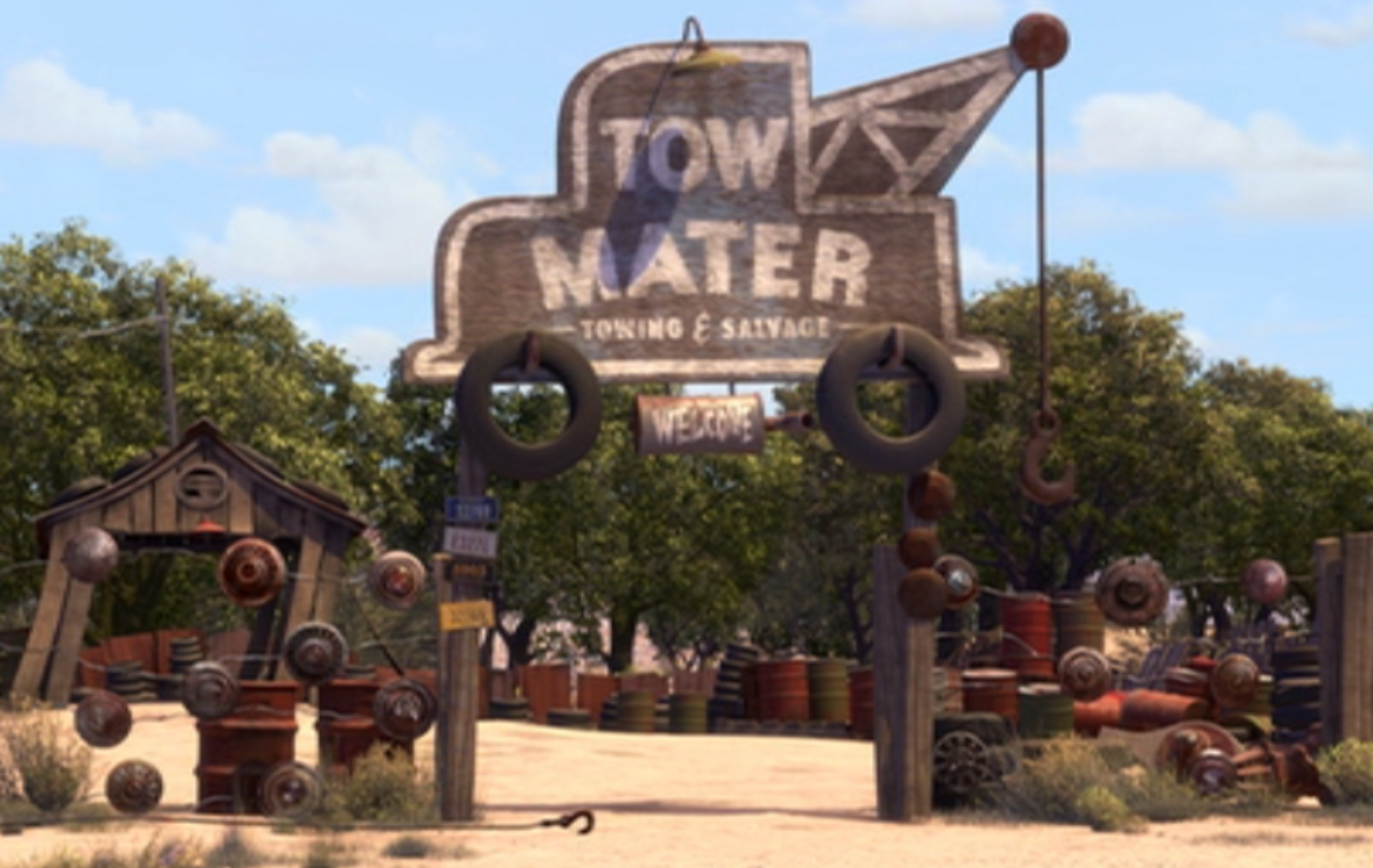 tow mater radiator springs